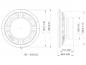 Preview: LAVOCE SSF081.50 8" Subwoofer, Ferrit, Stahlkorb