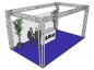 Preview: ALUTRUSS Traversenset QUADLOCK 6082 Rechteck 7x4x3,5m (BxTxH)