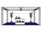 Preview: ALUTRUSS Traversenset QUADLOCK 6082 Rechteck 7,71x4x3,5m (BxTxH)