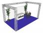 Preview: ALUTRUSS Traversenset QUADLOCK 6082 U-Form 7x4x3,5m (BxTxH)