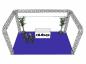 Preview: ALUTRUSS Traversenset QUADLOCK 6082R U-Form 7x4x3,5m (BxTxH)
