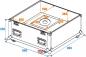 Preview: ROADINGER Flightcase Spiegelkugel 75cm