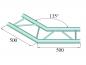 Preview: ALUTRUSS BILOCK BQ2-PAC23H 2-Weg Ecke 135°