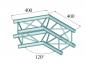 Preview: ALUTRUSS DECOLOCK DQ4-SPAC22 2-Weg Ecke 120° sw