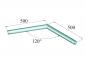 Preview: ALUTRUSS DECOLOCK DQ1-C22 2-Weg-Ecke 120°