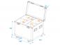 Preview: ROADINGER Flightcase 4x LED IP PAR 7x8W QCL/7x9W SCL mit Rollen