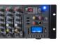 Preview: OMNITRONIC RM-1422FXA USB Rack-Power-Mixer