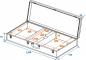 Preview: DIMAVERY Holz-Case f. E-Bass, rechteck