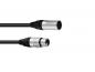 Preview: PSSO DMX Kabel XLR 5pol 1,5m sw Neutrik