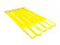 Preview: GAFER.PL Kabelbinder Klettverschluss 25x550mm 5er Pack gelb