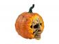 Preview: EUROPALMS Halloween Totenkopf-Kürbis, 26cm