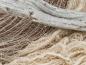 Preview: EUROPALMS Dekogewebe, grob, beige, 76x500cm