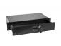 Preview: OMNITRONIC Rackschublade SN-2 Rackschublade mit Schloss 2HE