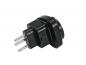 Preview: OMNITRONIC Adapter EU/CH Stecker 10A sw