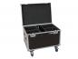 Preview: ROADINGER Flightcase 4x LED Theatre COB 200 Serie, mit Rollen