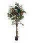 Preview: EUROPALMS Kamelienbaum rot mit Topf, Kunstpflanze, 180cm