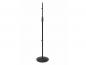 Preview: OMNITRONIC Mikrofonstativ 85-157cm sw