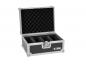 Preview: ROADINGER Flightcase EC-4AC 4x AKKU Flat Light Serie