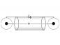 Preview: OMNITRONIC Cinch Kabel 2x2 0,6m