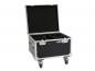 Preview: ROADINGER Flightcase 4x LED IP PAR 7x8W QCL/7x9W SCL mit Rollen