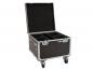 Preview: ROADINGER Flightcase 4x LED Theatre COB 100 Serie mit Rollen