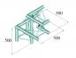 Preview: ALUTRUSS TRILOCK 6082AL-31 3-Weg-Ecke /\ rechts