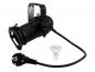 Preview: EUROLITE Set PAR-16 Spot GU-10 schwarz + GU-10 230V LED SMD 7W 6400K
