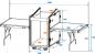 Preview: ROADINGER Spezial-Stage-Case TD-3 mit Rollen