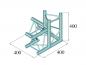 Preview: ALUTRUSS DECOLOCK DQ3-SPAL34 3-Weg Ecke 90° sw