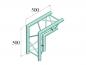 Preview: ALUTRUSS TRILOCK 6082AC-25 2-Weg-Ecke 90° \/
