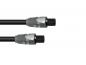 Preview: SOMMER CABLE Lautsprecherkabel Speakon 2x4 15m sw