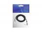 Preview: OMNITRONIC Klinkenkabel 6,3 mono 1x 90° 3m sw