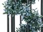 Preview: EUROPALMS Grasgirlande, künstlich, blau, 180cm