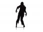 Preview: EUROPALMS Silhouette Metall Zombie Mann, 135cm