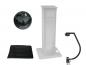 Preview: EUROLITE Set Spiegelkugel 30cm schwarz mit Stage Stand variabel + Cover schwarz