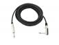 Preview: OMNITRONIC Klinkenkabel 6,3 mono 1x 90° 3m sw