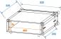 Preview: ROADINGER Effektrack CO DD, 3HE, 24cm tief, schwarz