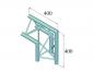 Preview: ALUTRUSS DECOLOCK DQ3-SPAC24 2-Weg Ecke 90° sw