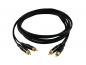 Preview: SOMMER CABLE Cinch Kabel 2x2 0,5m sw Hicon