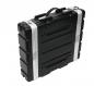 Preview: ROADINGER Kunststoff-Rack KR-19, 2HE, DD, schwarz