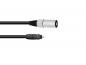 Preview: OMNITRONIC Adapterkabel Cinch/XLR(M) 2m sw