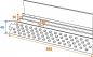 Preview: EUROLITE Kabelbrücke 2 Kanäle 1000x250mm