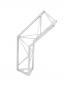 Preview: DECOTRUSS SAC-23 Ecke 2-Weg 135° silber