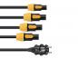 Preview: EUROLITE IP T-Con Netzkabel 1-4, 3x2,5mm²
