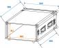 Preview: ROADINGER Verstärkerrack PR-2ST, 6HE, 57cm tief