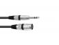 Preview: OMNITRONIC Adapterkabel XLR(M)/Klinke stereo 5m sw