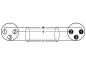 Preview: OMNITRONIC XLR Kabel 3pol 0,5m sw