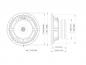 Preview: LAVOCE WSF102.50 10" Woofer, Ferrit, Stahlkorb
