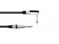Preview: OMNITRONIC Klinkenkabel 6,3 mono 1x 90° 3m sw