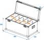 Preview: ROADINGER Flightcase 4x PRO Slim Größe M